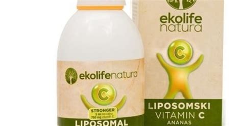 Ekolife Natura Liposomski Vitamin C Okus Ananas