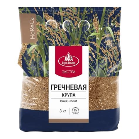 Гречневая крупа “АгроАльянс”, 3 кг – Gastronomy