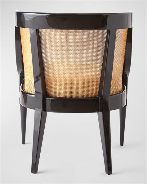 Global Views High Back Cane Chair Horchow