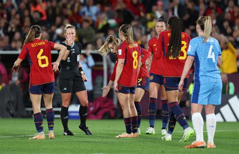 England V Spain Womens World Cup Final In Pictures