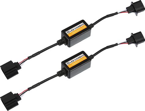 Amazon X Autohaux Pair H Led Car Headlight Canbus Decoder