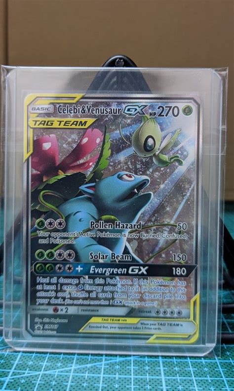 Celebi Venusaur Gx Sm Pokemon Card Promo Pok Mon Hobbies Toys