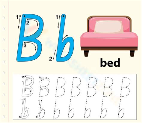 B Is For Bed Worksheet