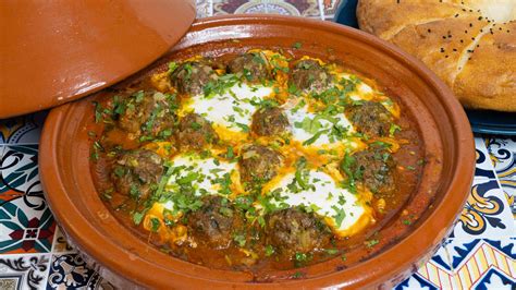 Tajine Kefta Aux Ufs Boulettes De B Uf Hach Parfum Es La Sauce