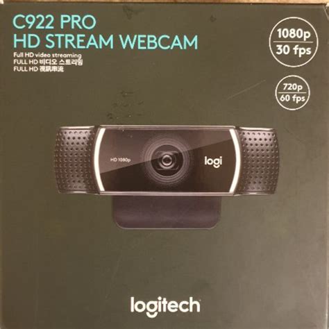 Logitech 羅技 C922 Pro Stream Webcam 網路 攝影機 蝦皮購物