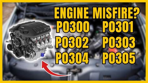 Causes Of Engine Misfire And How To Fix It P0300 P0301 P0302 P0303