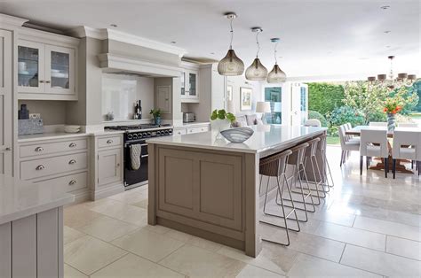 Open Plan Grey Kitchen Tom Howley Open Plan Kitchen Living Room