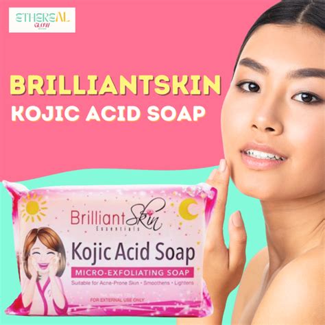 Brilliant Skin Kojic Acid Soap Micro Exfoliating Soap 135g Lazada Ph