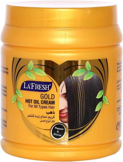 La Fresh Gold Hot Oil Hair Cream1000 Ml Buy Best Price In Saudi Arabia Riyadh Jeddah Medina