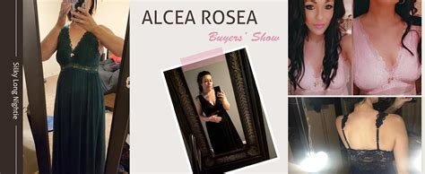 ALCEA ROSEA Womens Lingerie Satin Long Nightgown Sexy Chemise Lace V Neck Sleepwear For Women