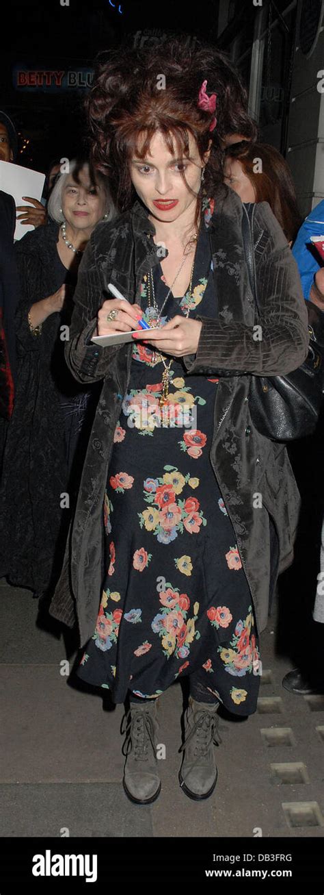 Helena Bonham Carter, Betty Blue Eyes press night at The Novello ...