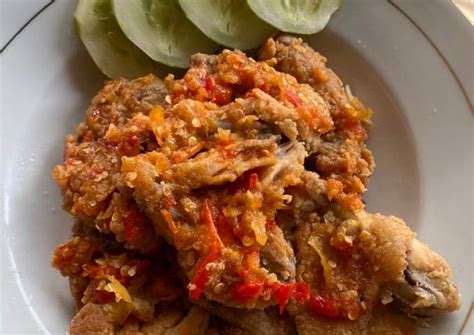 resep ayam geprek oleh novi astria tanjung sari cookpad