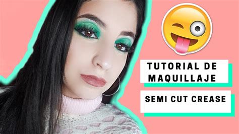 Tutorial De Maquillaje Semi Cut Crease YouTube