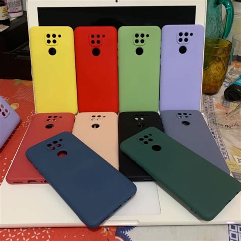 Capa Silicone Case Aveludada Redmi Note 9 E Note 9spromax