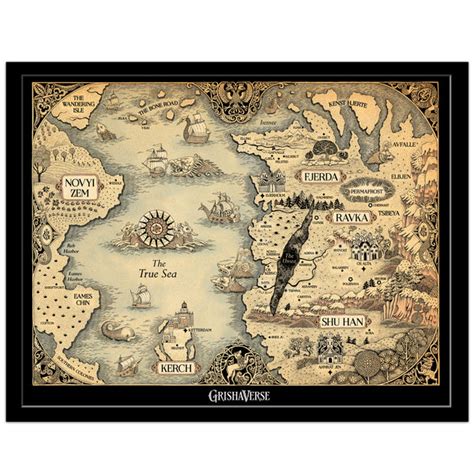 Grishaverse Map Print – TopatoCo