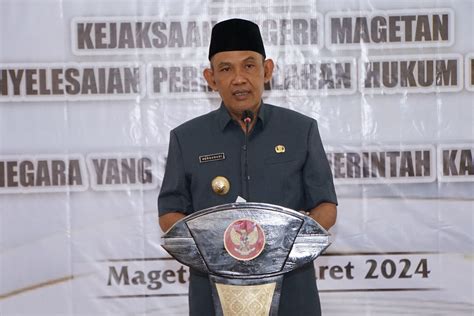 Pemkab Tandatangani Mou Dengan Kejaksaan Negeri Magetan Tentang