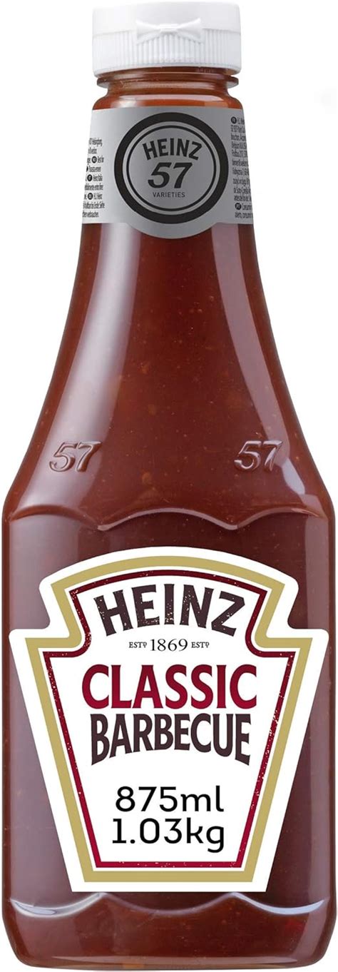 Heinz Salsa Barbacoa envase 875ml Vegetariana Amazon es Alimentación