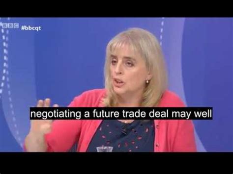 Catherine Barnard On BBC Question Time Brussels The Backstop And A