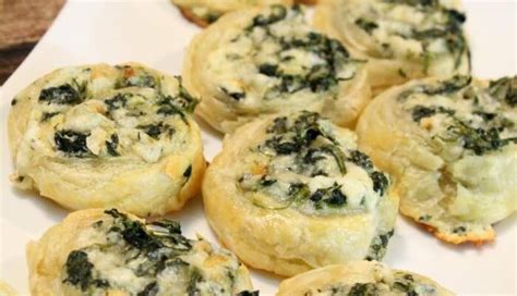 Creamy Spinach Roll Ups Recipe