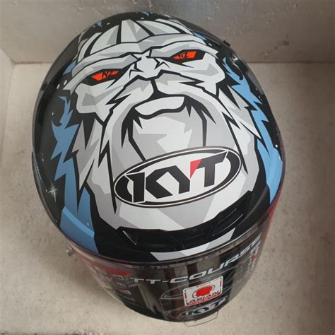 Jual HELM KYT TT COURSE Jaume Masia Winter Test Doff Shopee Indonesia