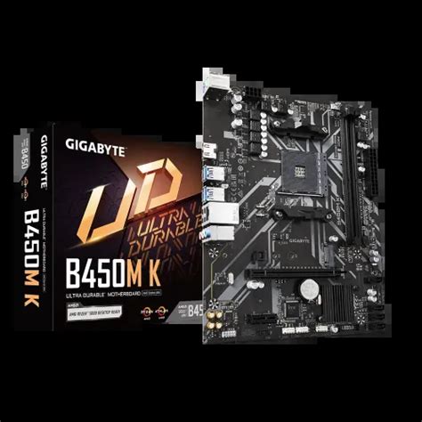 GIGABYTE B450M K AMD AM4 Micro ATX Motherboard Price in Bangladesh