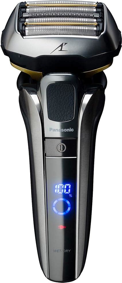 Panasonic ES-LV9Q Wet and Dry 5-Blade Electric Shaver with Cleaning ...