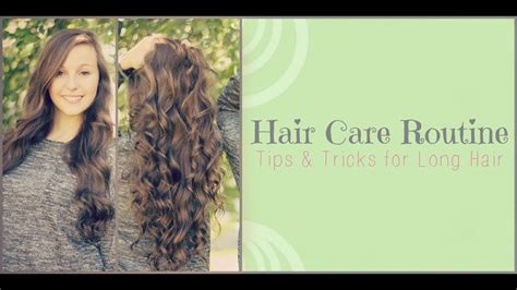 Hair Care Routine And Tips For Long And Healthy Hair Youtube