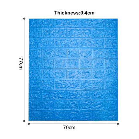 3d væg klistermærker mursten sten mønster selvklæbende væg papir