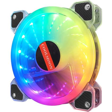 Qu T T N Nhi T Fan Case Coolmoon Yupo K Led Rgb Dual Ring Shopee