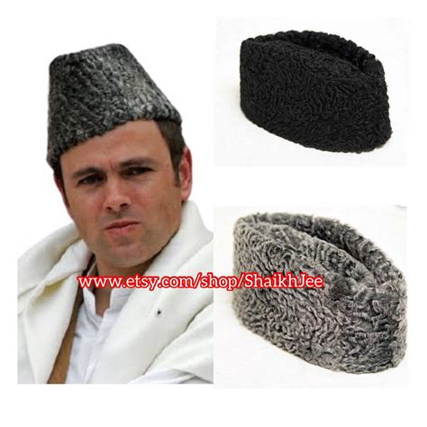 Orignal 100 Hat Karakul Qaraqul Jinnah Cap Lamb Boardtail Etsy