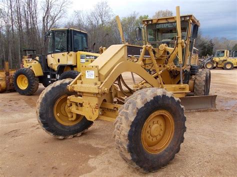 2005 Cat 12h Motor Grader Vinsnamz0603 14 Moldboard Wtip Control