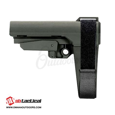 Sb Tactical Sba3 Stealth Gray Pistol Stabilizing Brace Omaha Outdoors