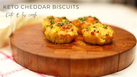 Keto Cheddar Biscuits Air Fryer Recipe Keto And Low Carb Youtube