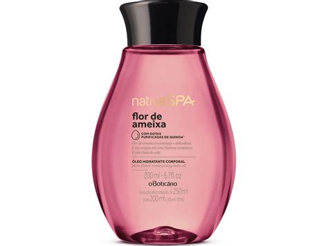 Óleo Hidratante Corporal O BOTICÁRIO Nativa SPA Flor de Ameixa 200 ml