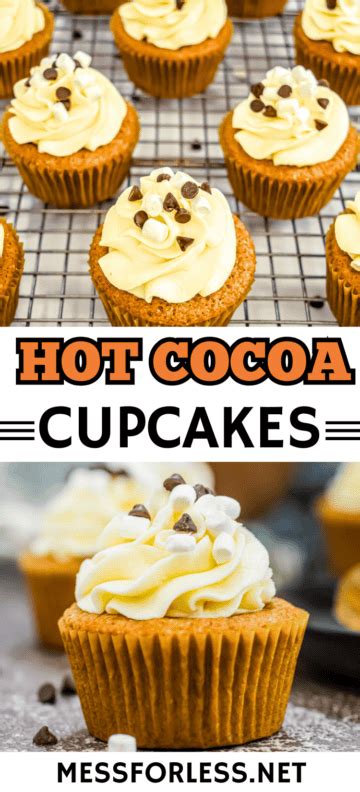 Hot Chocolate Cupcakes Recipe Mess For Less