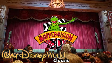 Muppetvision 3d Walt Disney World Attraction 2022 4k Pov Youtube