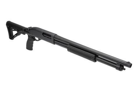 Remington 870 Tactical Pump Action 12 Gauge Shotgun With Magpul Ctr Stock And Hogue Pistol Grip