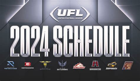 Ufl Season Schedule 2024 Pauli Bethanne