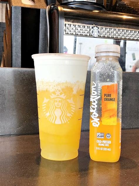 This Orange Lemon Smoothie From Starbucks Will Give You All The