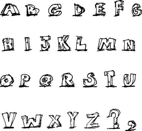 Cool Word Fonts Abc
