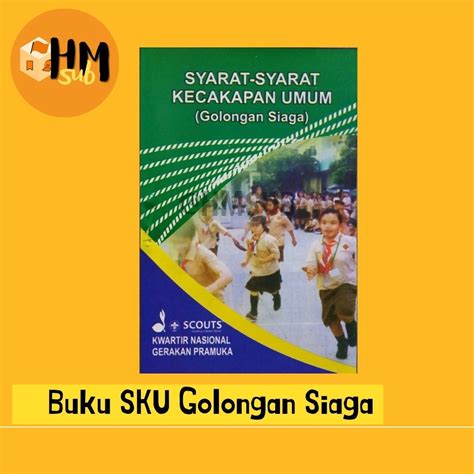 Jual Buku SKU Golongan Siaga Penggalang Penegak Buku Pramuka