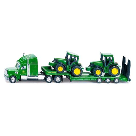 Camión Góndola con Tractores John Deere Siku Super RuralToys