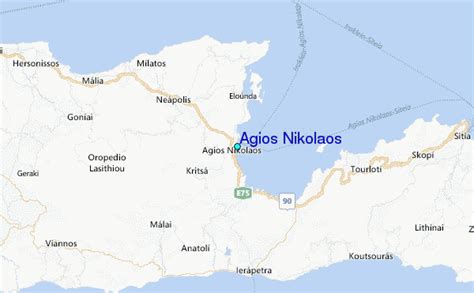 Ágios Nikólaos Tide Station Location Guide