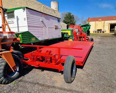 Acoplado Transportador Hidráulico De 6 X 25 Mts7000 Kg Agroads