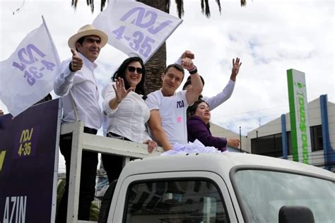 Daniel Noboa candidato a la presidencia visitó la Ciudad Bonita