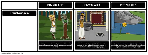 Motywy w Objaśnieniu Mity Storyboard by pl examples