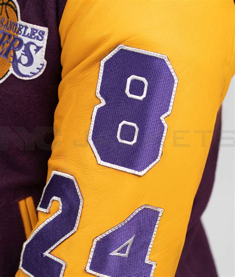 Los Angeles Lakers Kobe Bryant Mamba Letterman Jacket In 52 Off