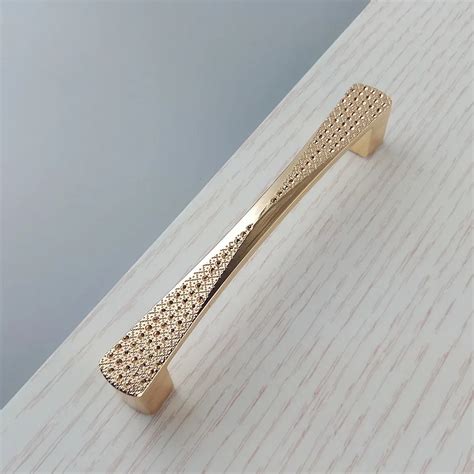 Modern Rose Gold Furniture Hardware Handle Wardrobe Knob Drawer Kitchen