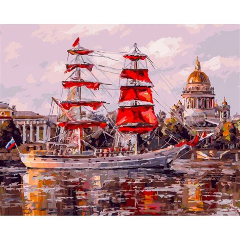 "Белоснежка" 450-ART Картина по номерам 40 х 50 см "Санкт-Петербург ...
