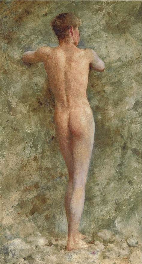 Henry Scott Tuke A Standing Male Nude Picryl Public Domain Search
